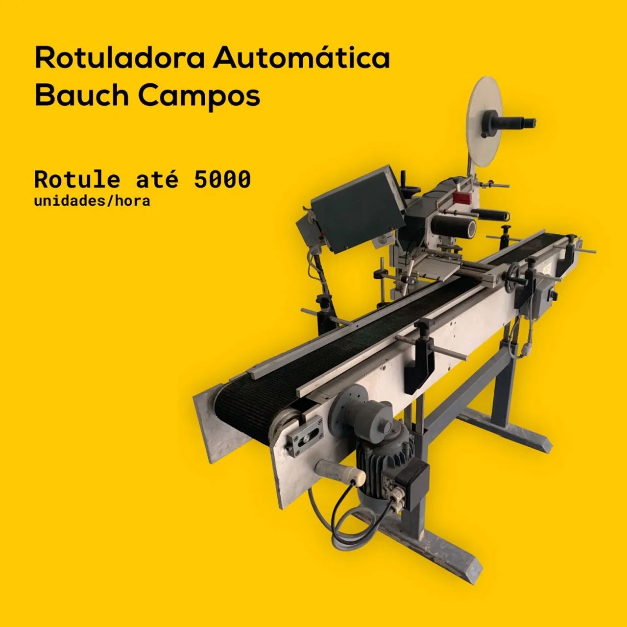 Rotuladora Automática Bauch Campos - Modelo Rot Tecplus
