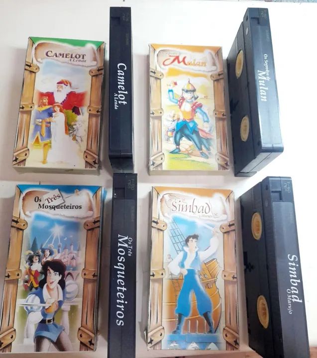 Desenhos antigos em fitas Vhs originais  - Foto 3