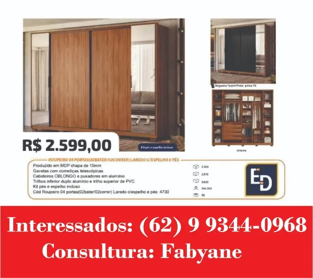 Guarda Roupa Laredo