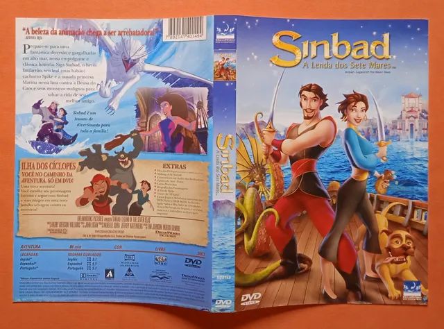 Dvd Sinbad A Lenda dos Mares  - Foto 4