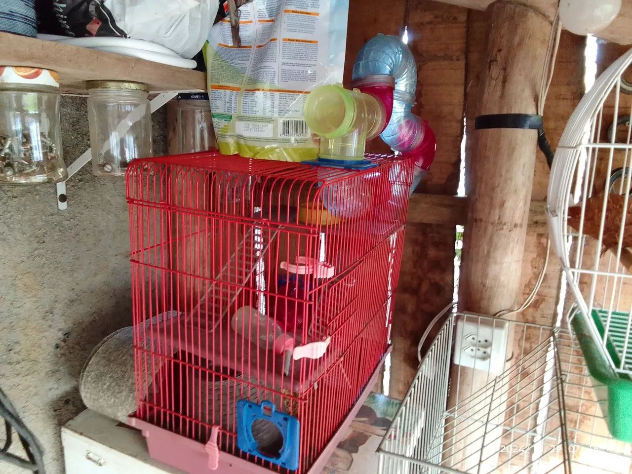 GAIOLA PARA ROEDORES 