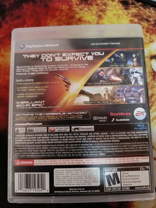 Mass Effect 2 Mídia Física Ps3 - Promoção - Foto 4