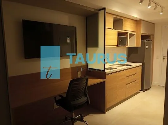 Studio para locação, 1 dormitório, 33m², Brooklin.