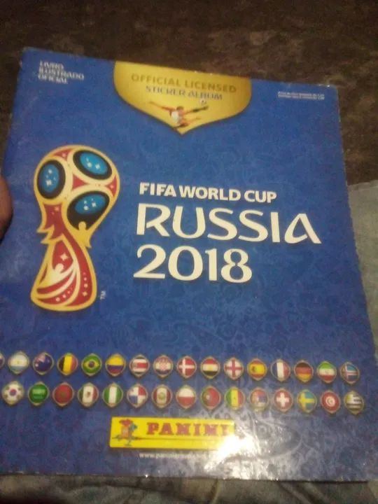 Album Fifa world cup Russia 2018 oficial 