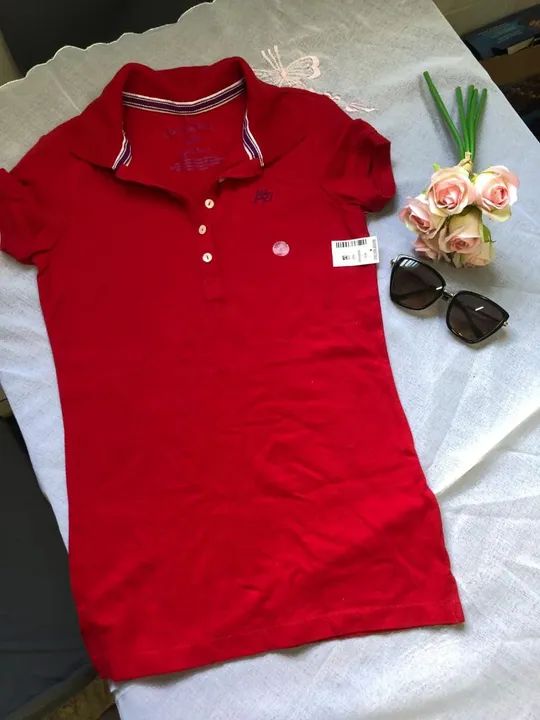 Polo vermelha aeropostale original 