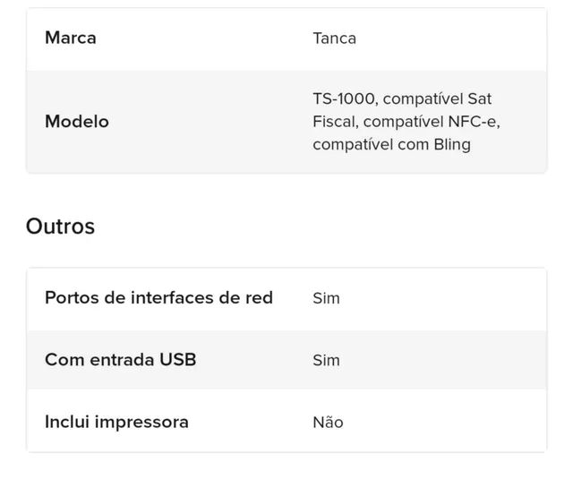 Sat Tanca TS-1000 usado e disvinculado - Foto 3