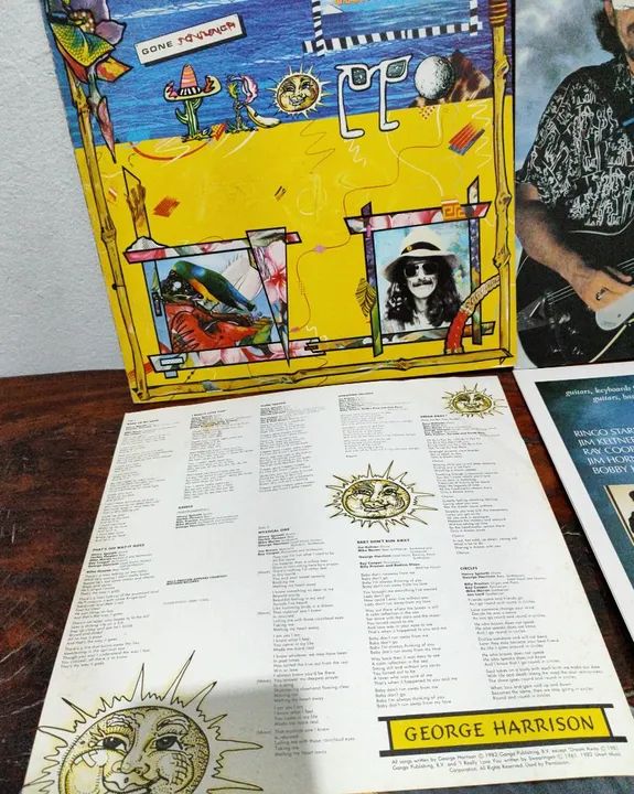 2 Lps George Harrison - Gone Troppo /Cloud Nine/Vinil /Beatles rock - Foto 2