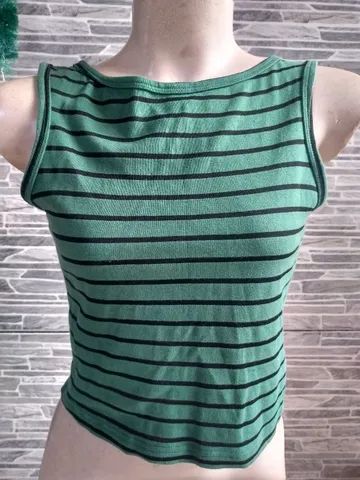 Promoção jaqueta jeans, blusas de listra. - Foto 5