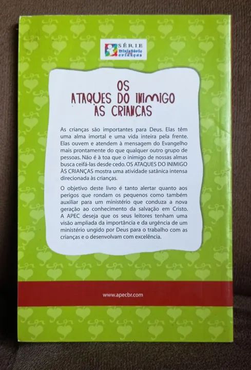 Livro Ataques do Inimigo às Crianças - Gilberto Celeti - Foto 2
