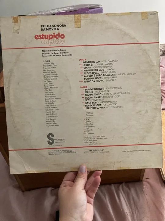 Estupido cupido - lp disco de vinil  - Foto 2