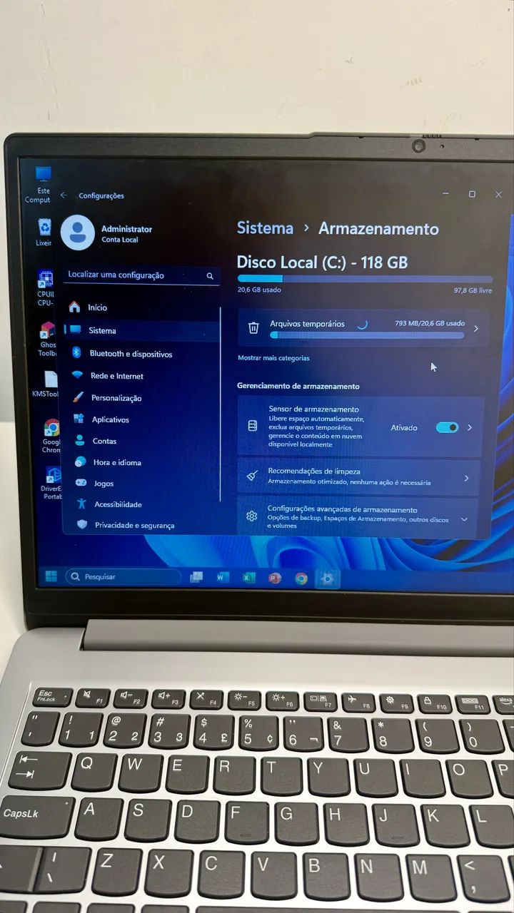 Notebook Lenovo ideaPad - perfeito estado  - Foto 2