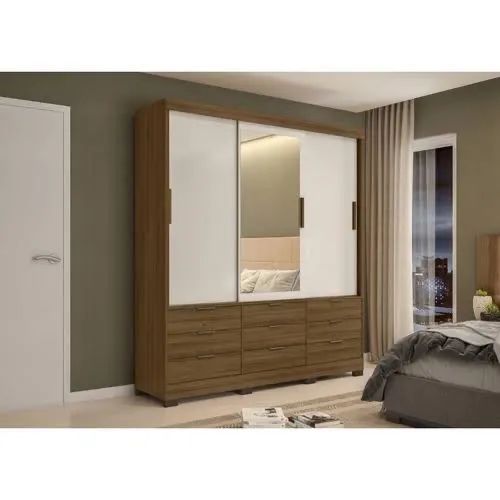Guarda roupa de Casal 3 Portas 