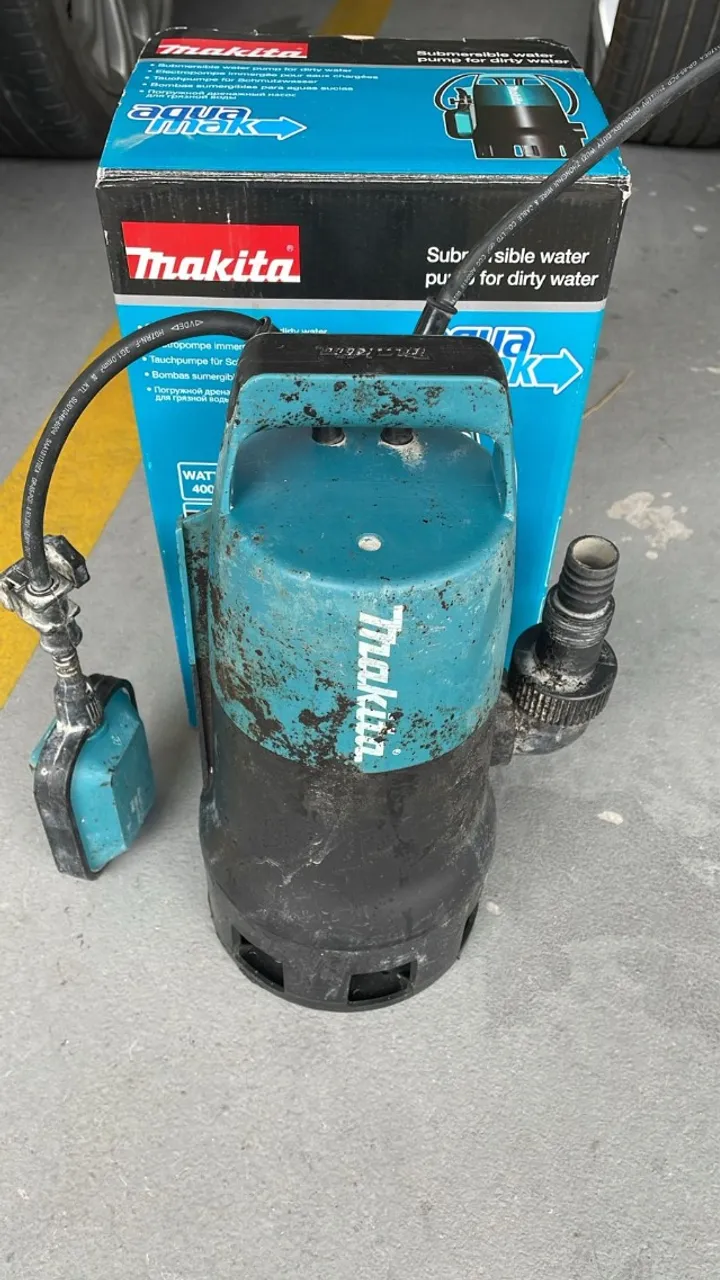 Motobomba Subm. Makita Água Suja 400w