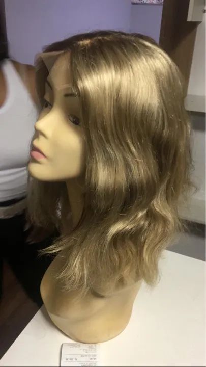 Peruca loira cabelo natural - Foto 2
