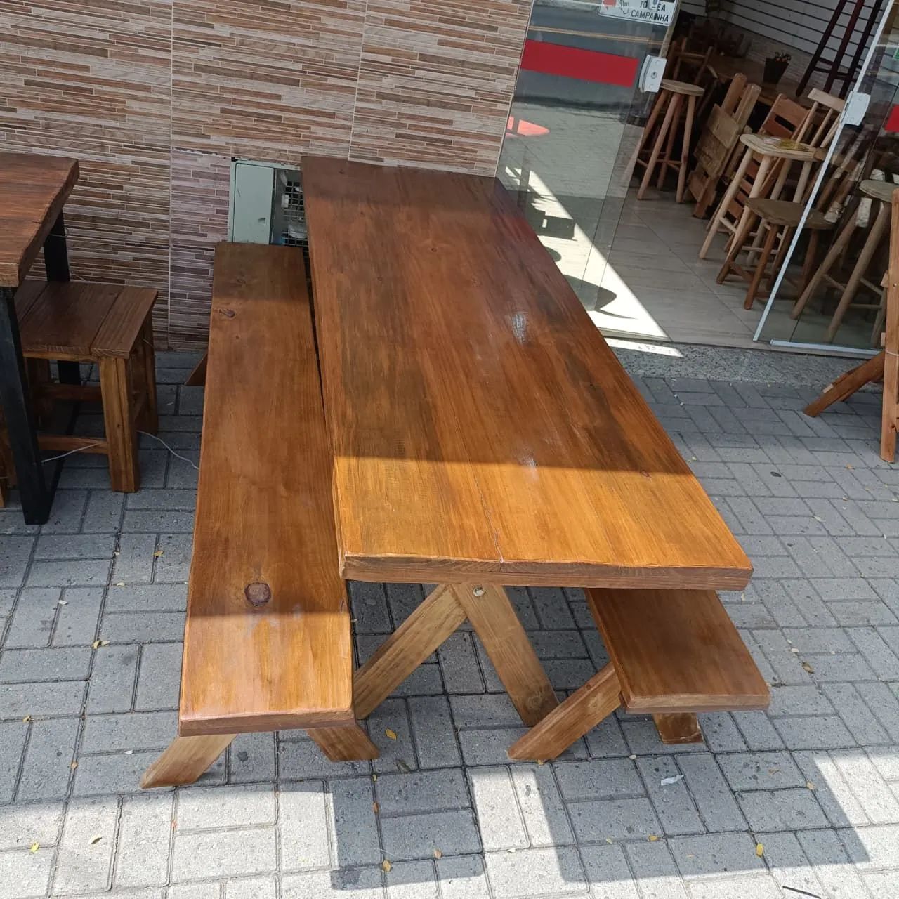 Mesas rústicas pronta entrega64169254786434124