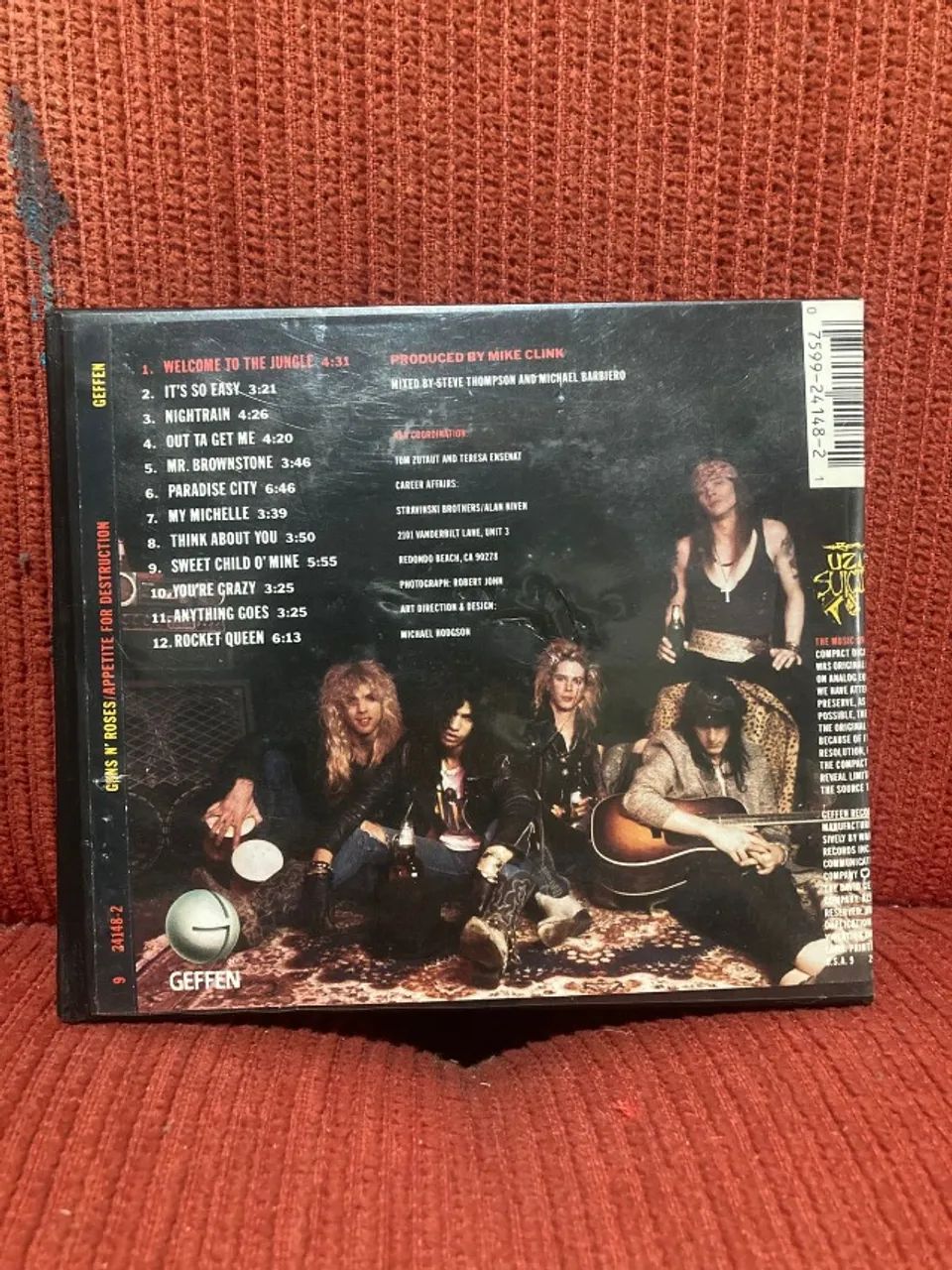 CD Guns N' Roses Appetite For Destruction - Foto 2