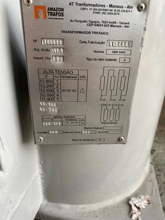 Transformador trifásico de 112,5 - Foto 3