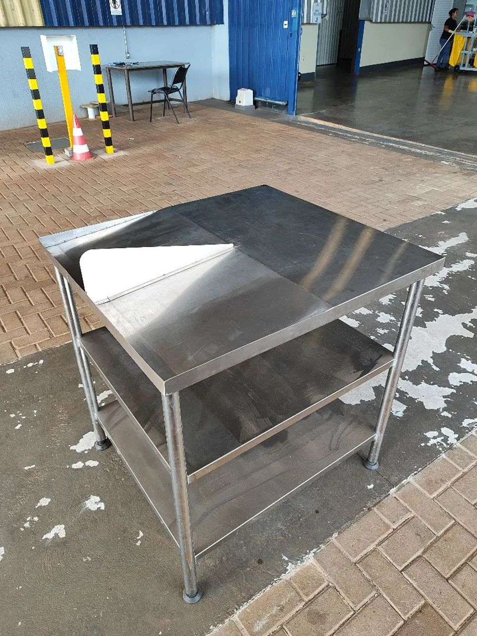 Bancada Prateleira Inox - Foto 2