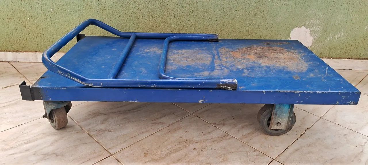 Carrinho plataforma / Carga - Dobrável  - Foto 2