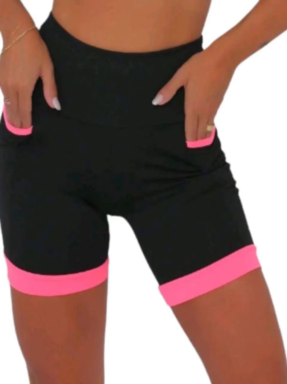 Shorts de Academia com Bolso para Celular - Foto 4