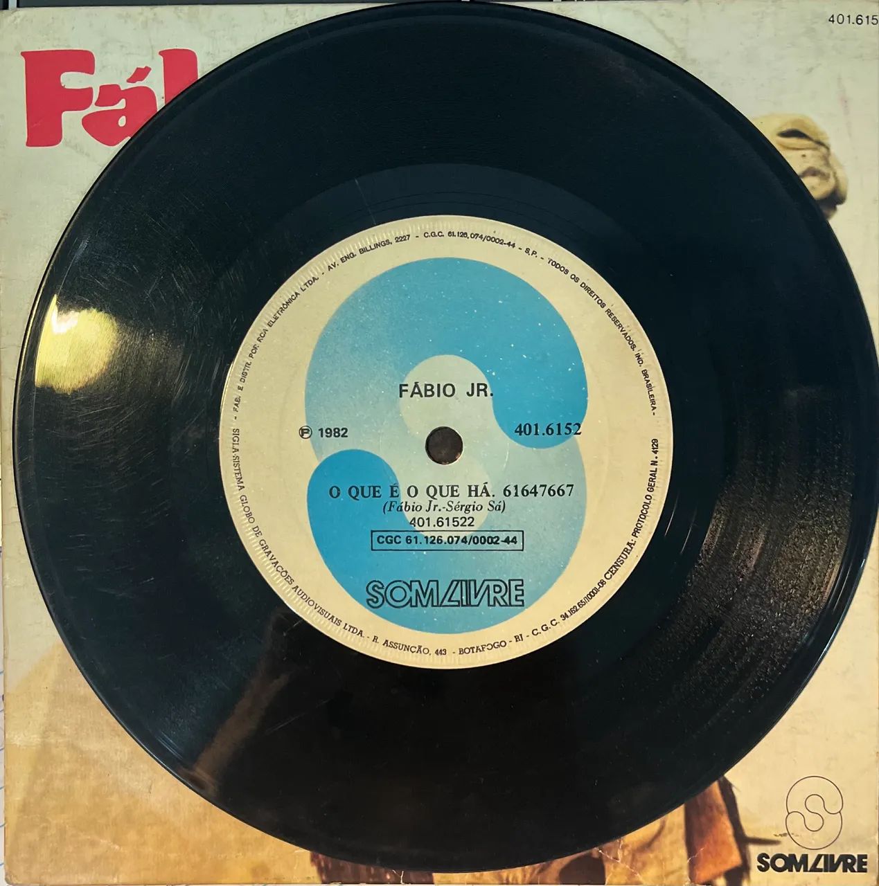 LP disco de vinil compacto Fabio Jr 446519995375308803