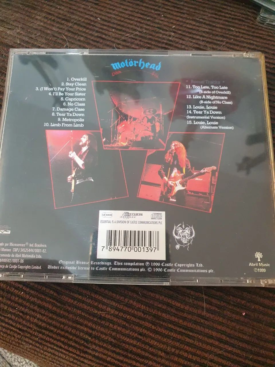 CD Motörhead -  Overkill - Foto 3