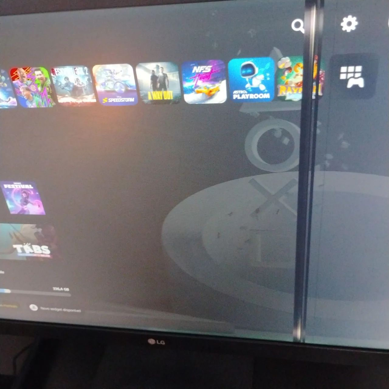 Monitor LG Full HD  23,8 polegadas 100hzs