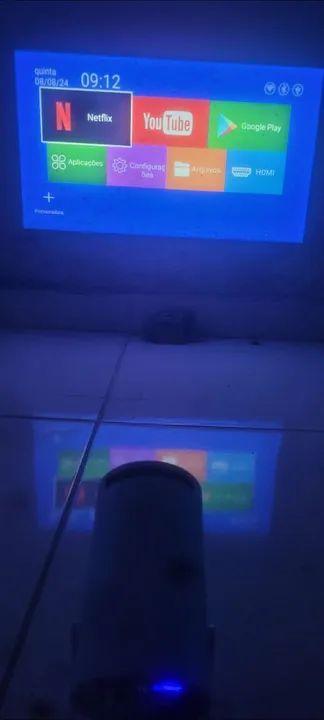Projetor Android 11.0 1080P 4K Novo - Foto 3