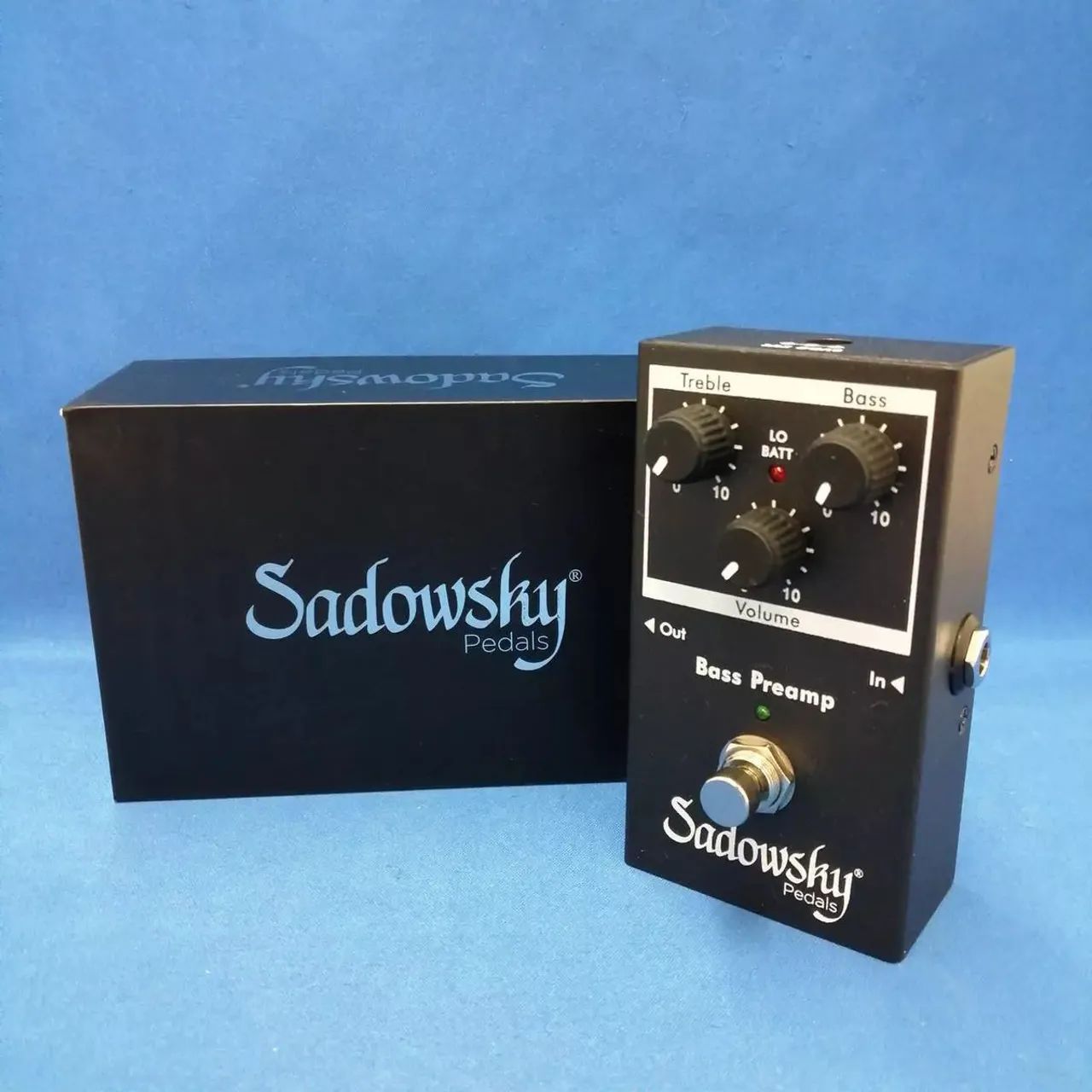 Pedal de Pré-Amplificador de Baixo Sadowsky