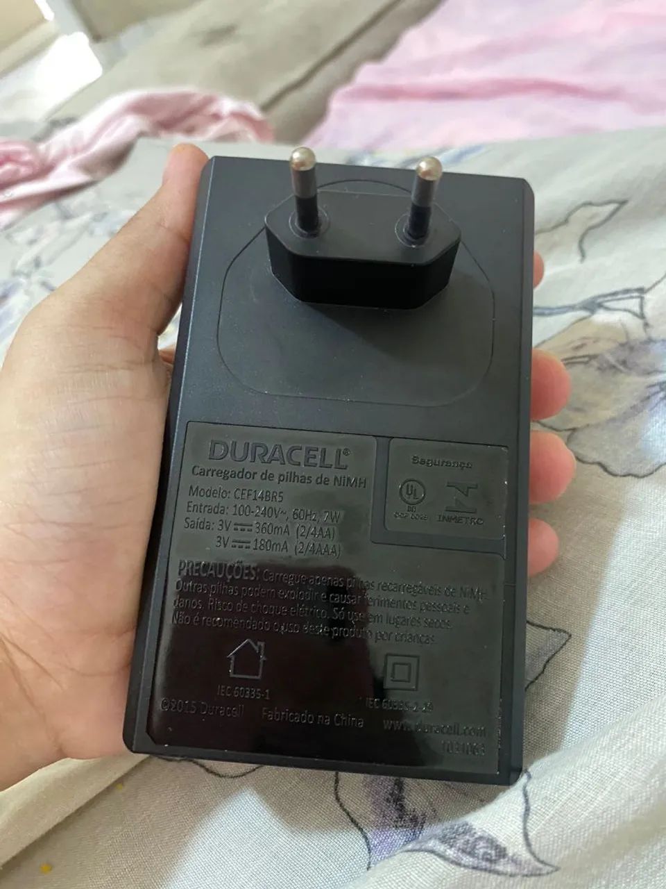 CArregador de Pilhas Duracell para 4 Pilhas AA - Foto 2