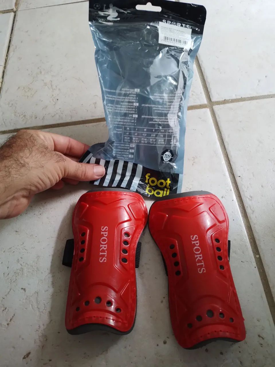 Caneleiras de Futebol infantil Proteção e Conforto para seus filhos zap * - Foto 3