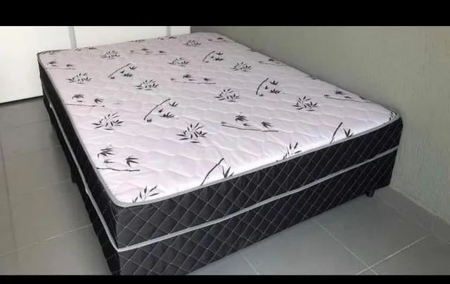Colchão D33 e box bipartido casal / Queen size - Foto 2