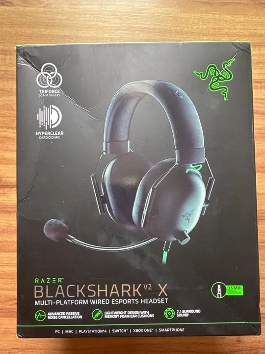Razer Blackshark V2 X - Headset Gamer 