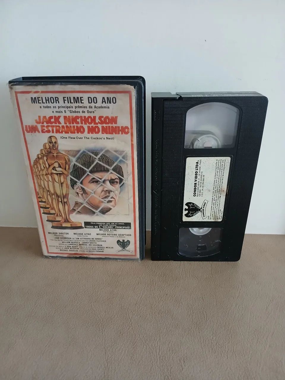 Fita VHS Um Estranho no Ninho  - Jack Nicholson
