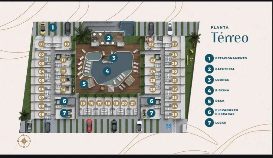 Imóvel para venda possui 20 metros quadrados com 1 quarto em Praia dos Carneiros - Tamanda - Foto 4
