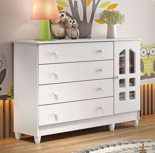 Cômoda Sapateira Infantil 1,30m Nova - Foto 2
