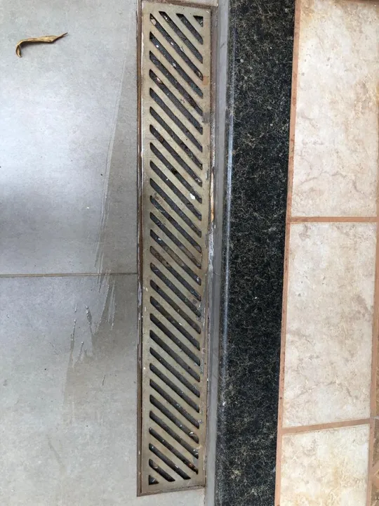 Grelha de Ventilação para ralo 1,00 x 0,15