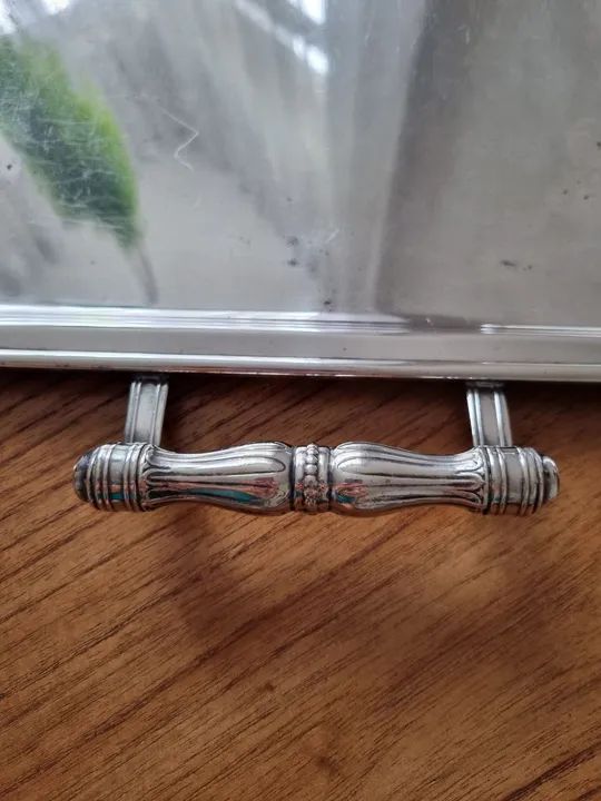 Bandeja de Prata Antiga - Foto 4