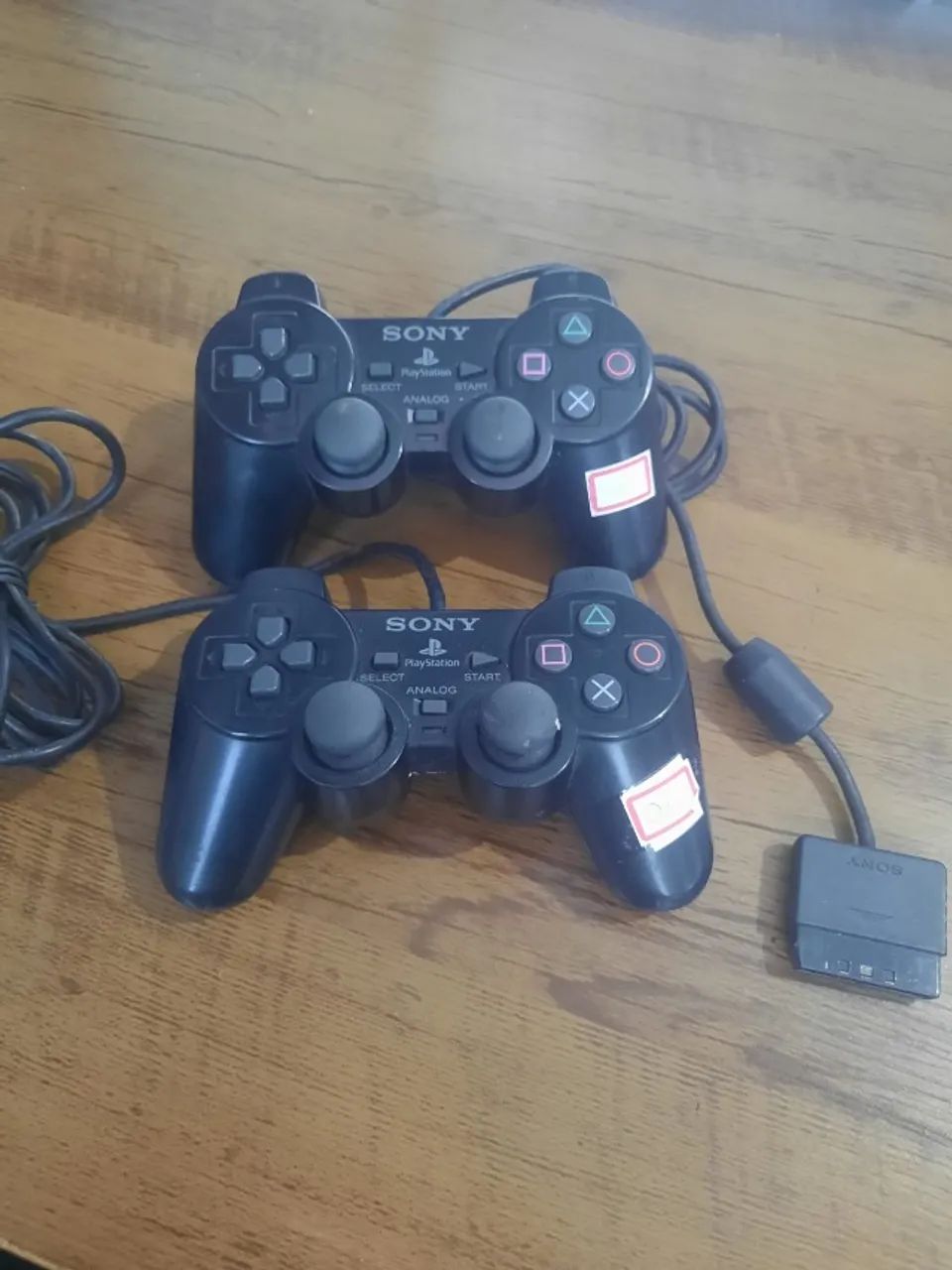 2 Controles de PS2 originais tipo A
