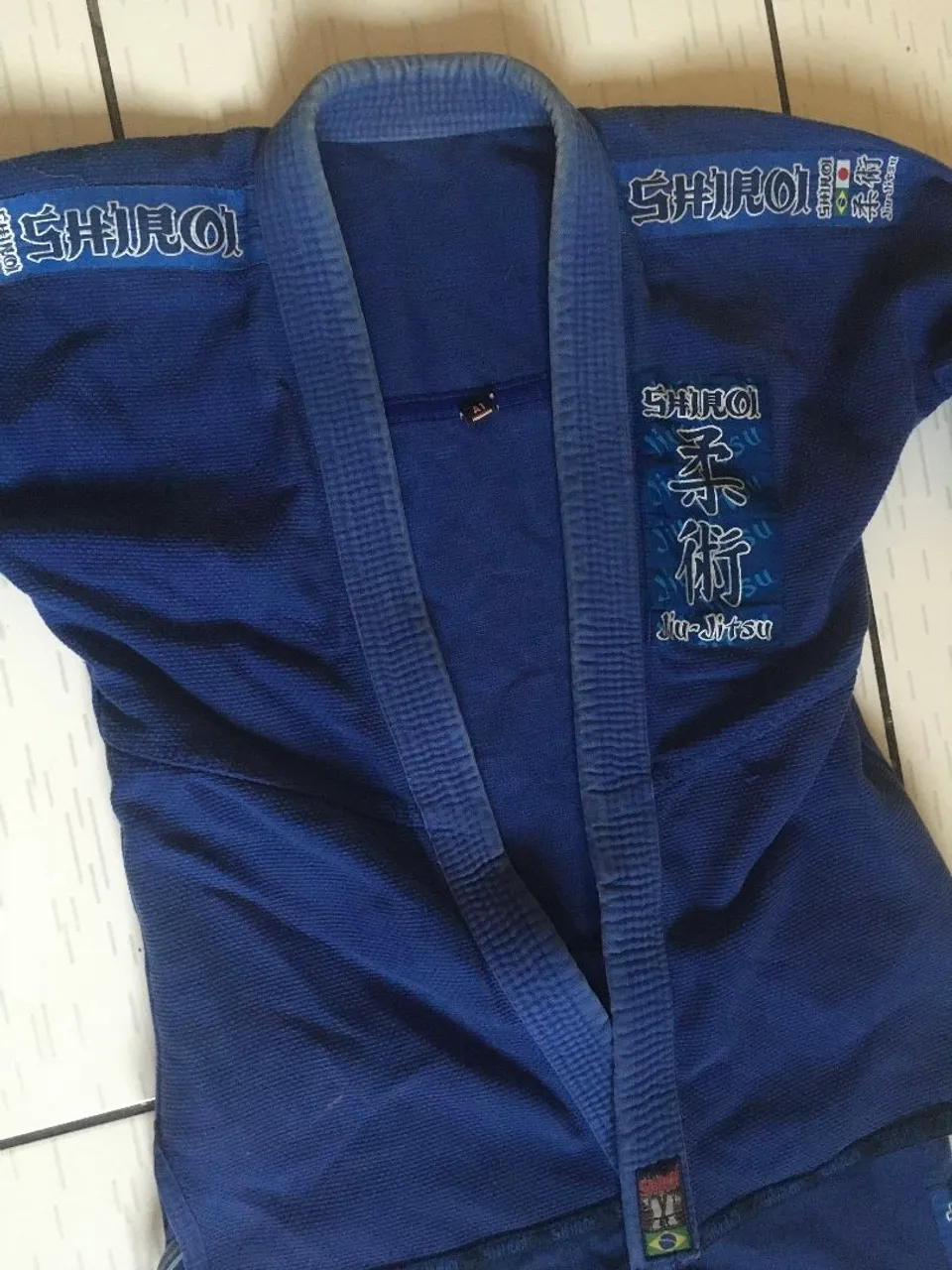 Kimono Jiu-Jitsu Azul A1 - Shiroi