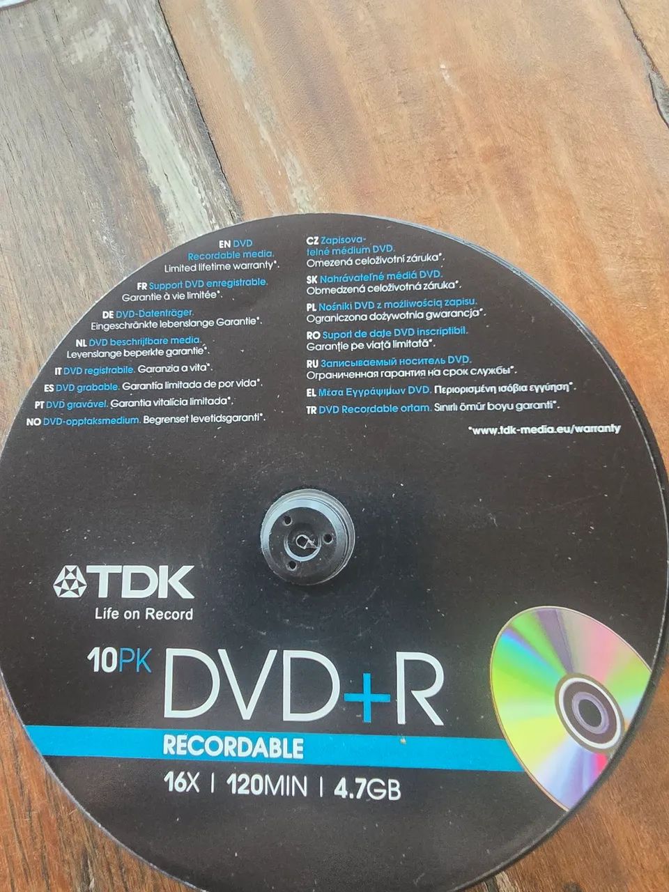 DVD-R TDK e NIPPONIC - 10 unidades - Foto 3