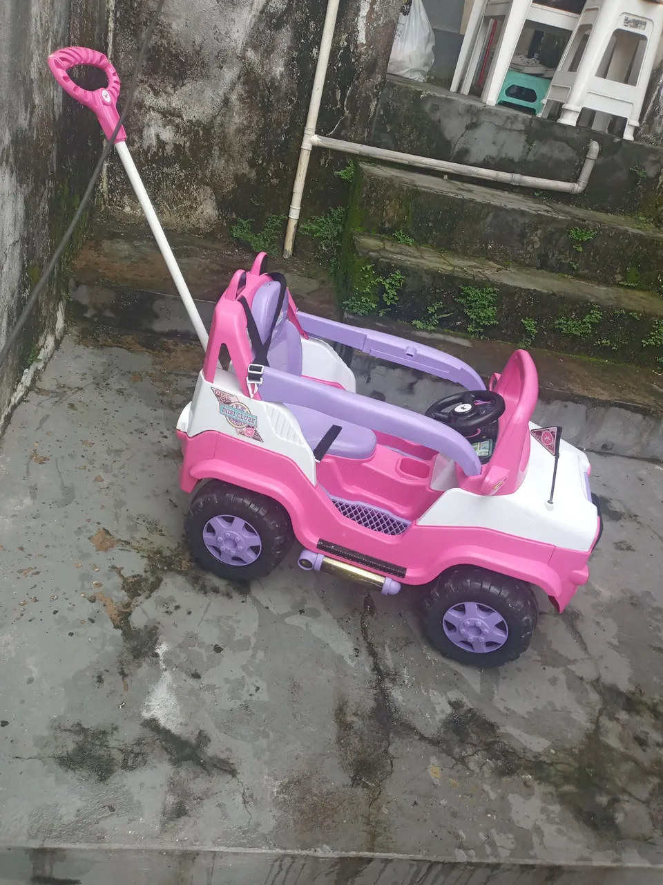 Carrinho de Passeio Infantil Rosa