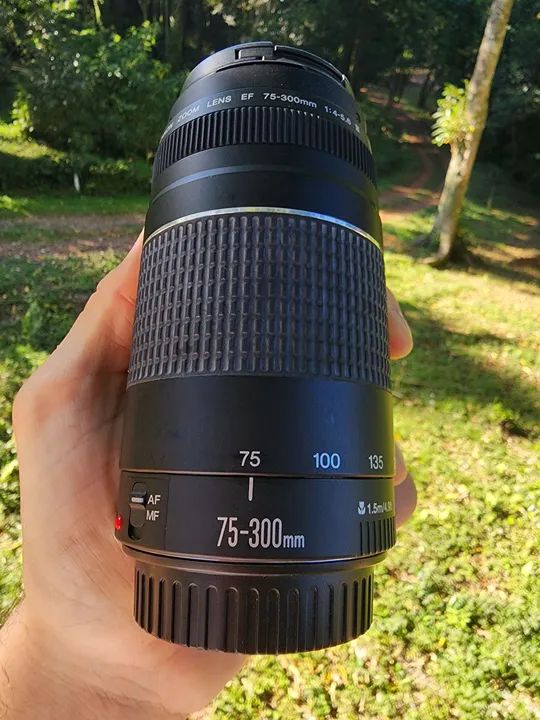 Lente Canon EF 75-300mm f/4-5.6