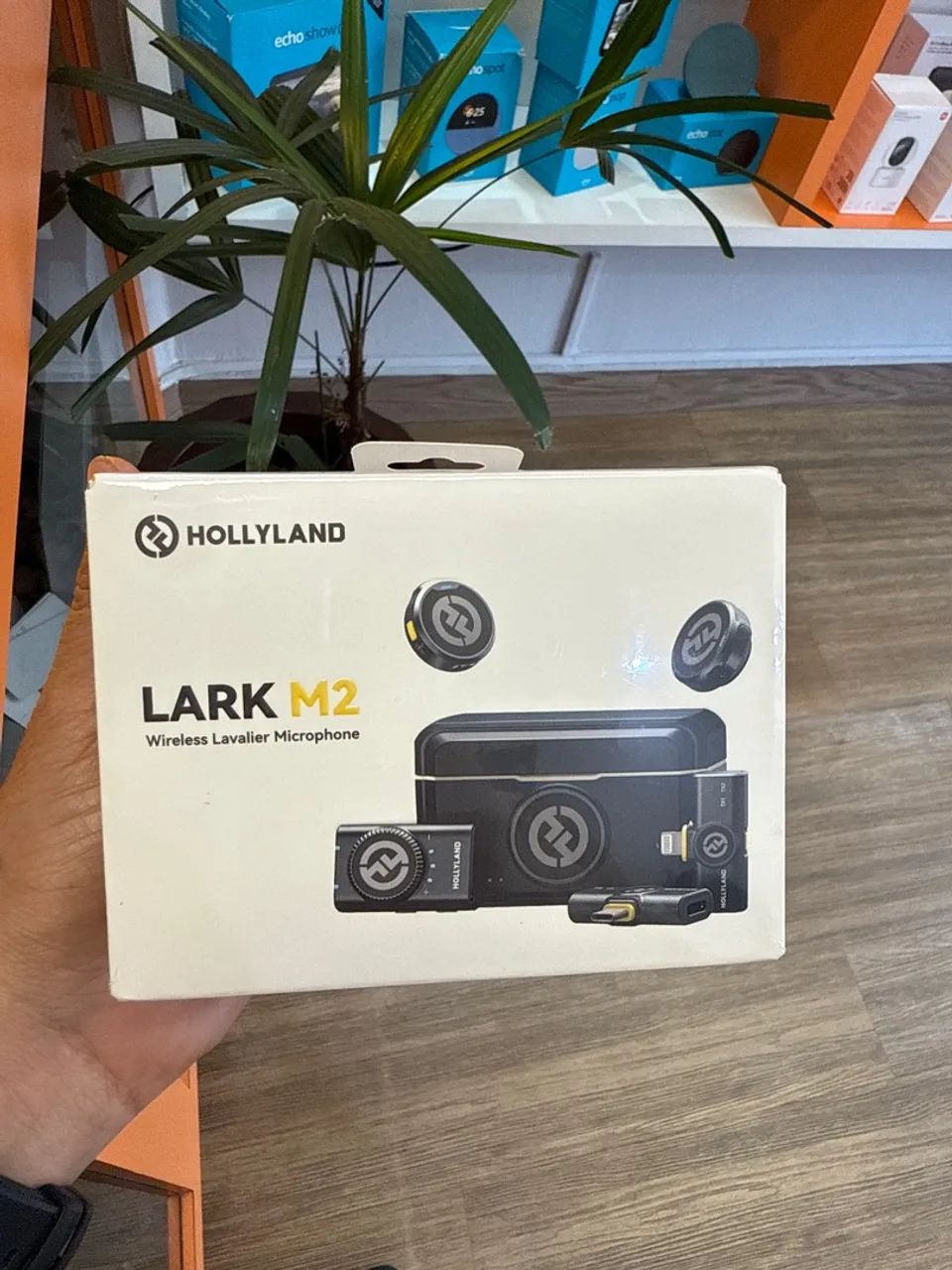 Microfone Sem Fio Hollyland Lark M2 Combo Original 