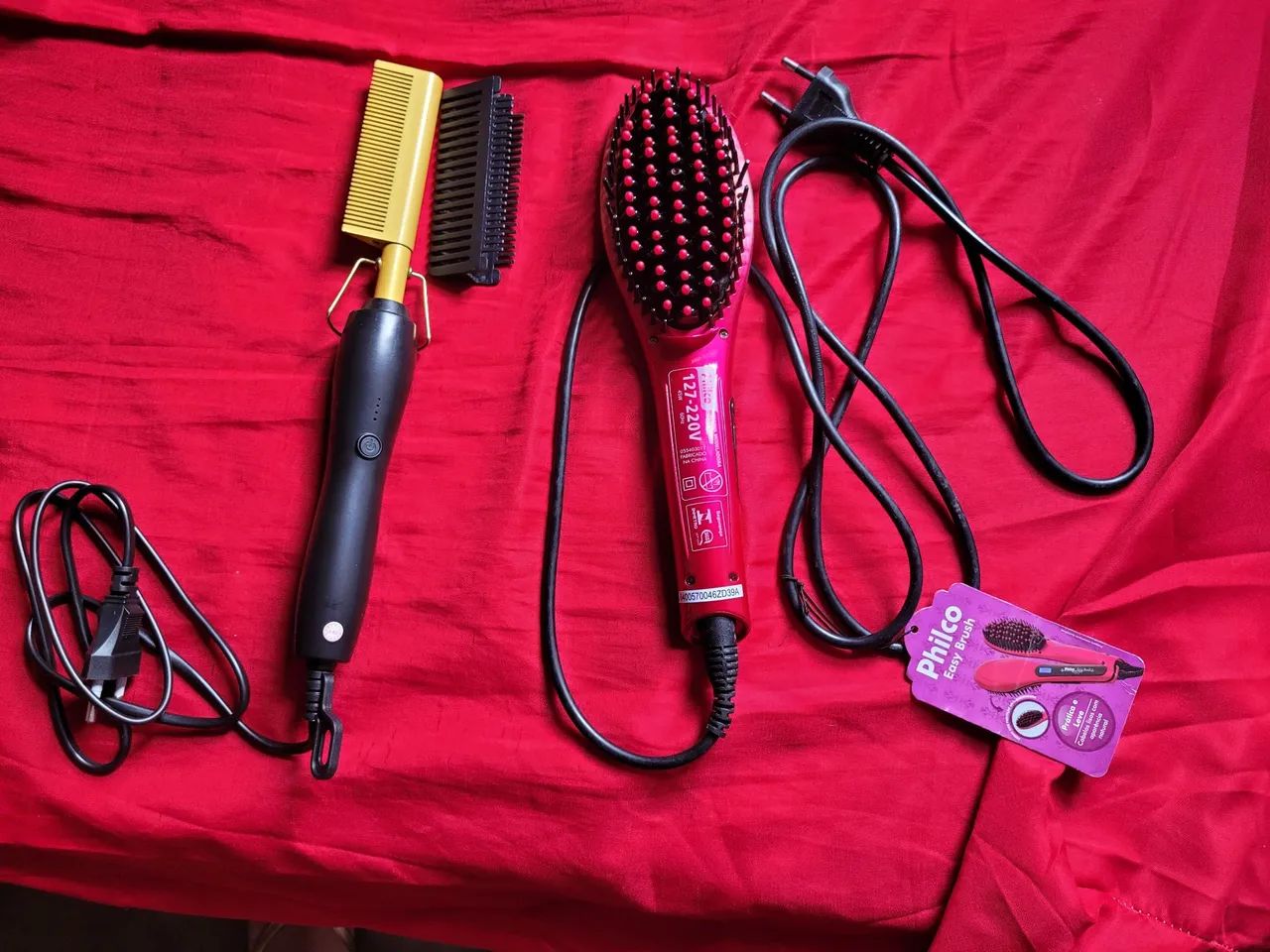 Escova Alisadora + Pente Alisador