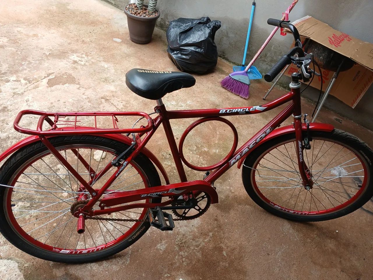 Bicicleta Vermelha - Foto 3