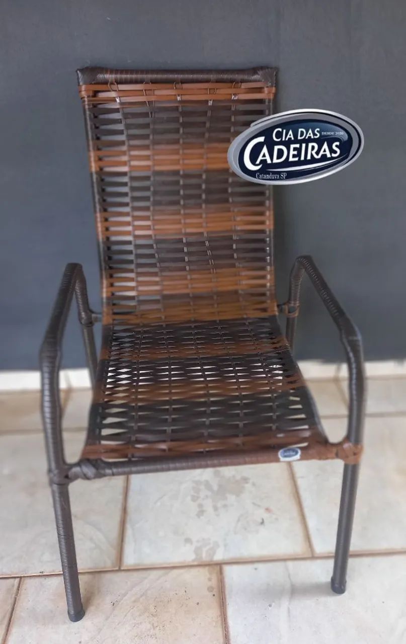 Cadeira Varanda Junco Romana 64168528917505121