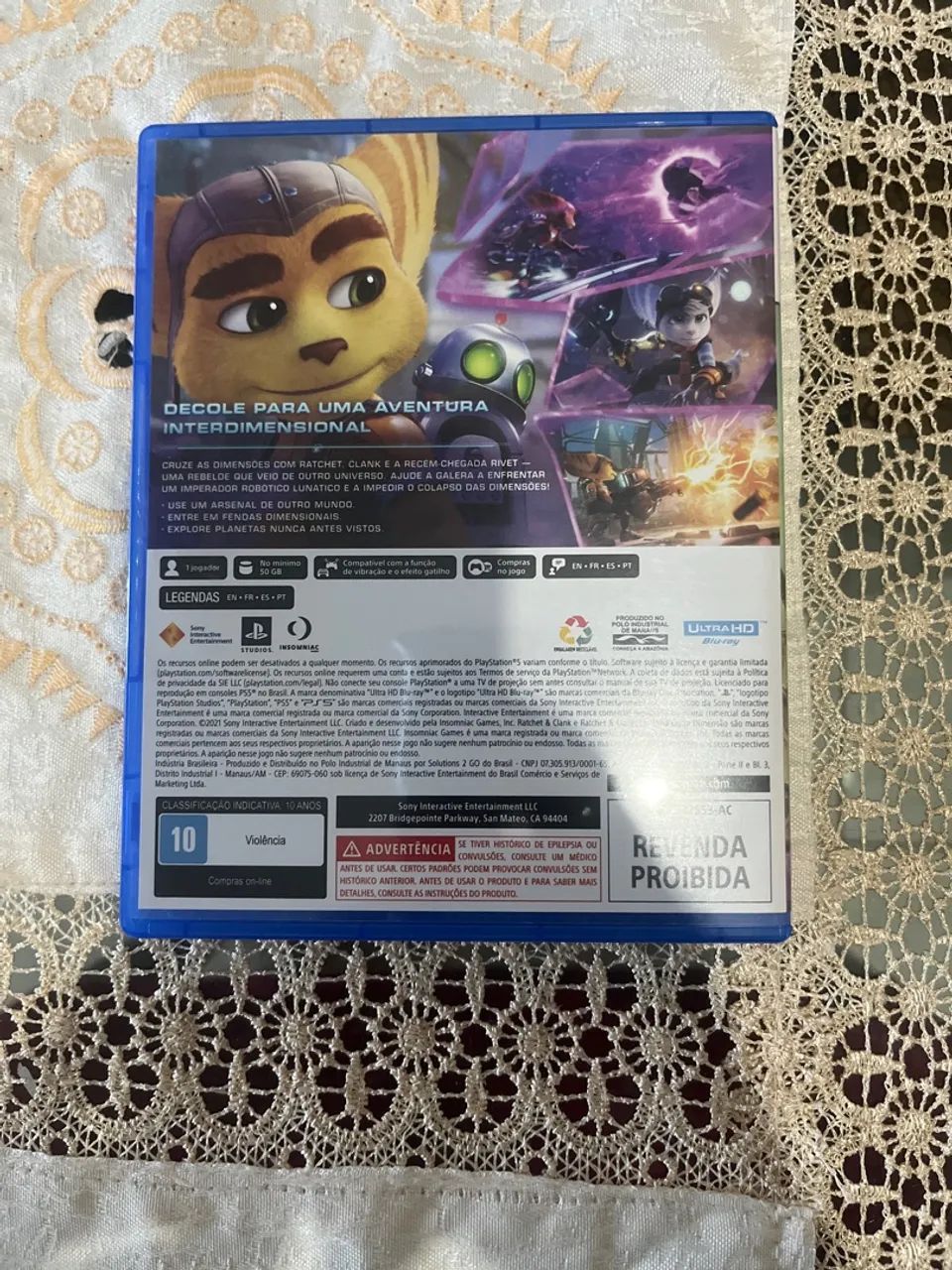 Ratchet e clank em uma outra dimensão. jogo para ps5 - Foto 2