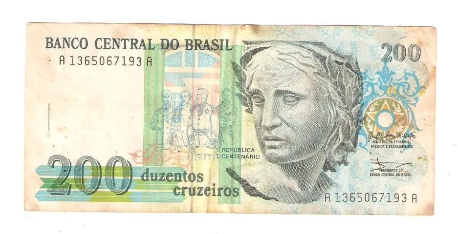 Nota de 200 cruzeiros