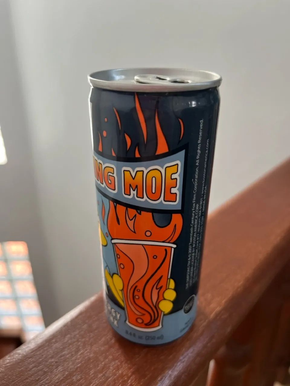THE SIMPSONS LATA ENERGY DRINK FLAMING MOE - ORIGINAL - Foto 3